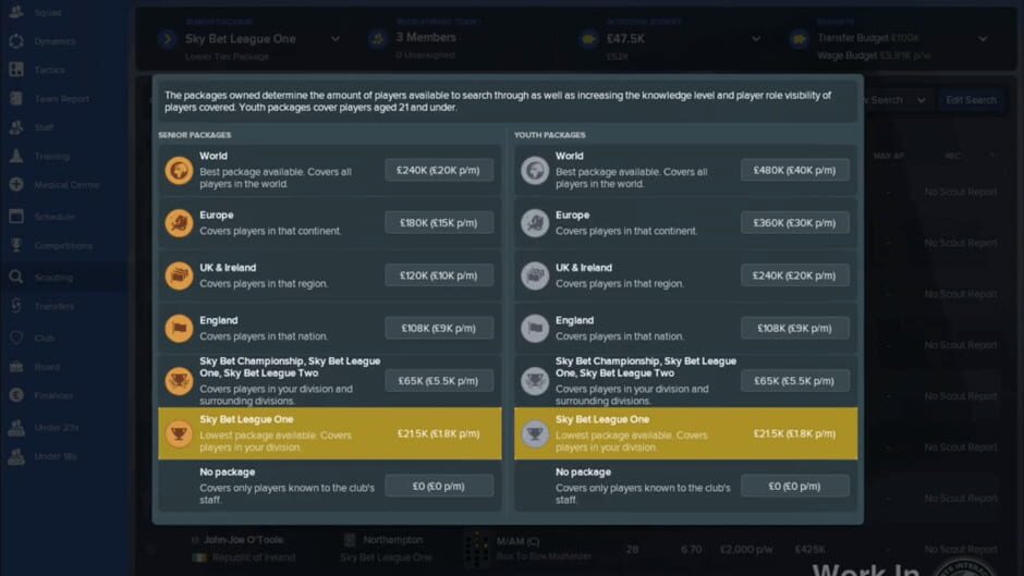 Football Manager 2018 screenshot