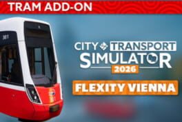 City Transport Simulator 2026: Tram DLC – Flexity Vienna cover