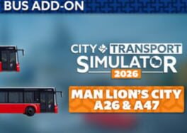 City Transport Simulator 2026: Bus DLC – MAN Lion&rsquo;s City A26 & A47 cover