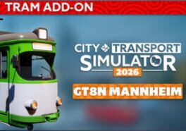 City Transport Simulator 2026: Tram DLC – GT8N Mannheim cover