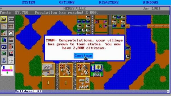 SimCity screenshot