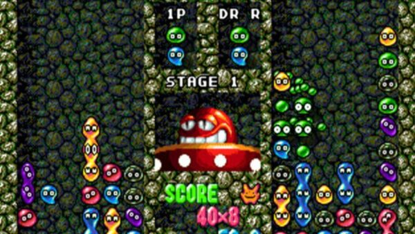 Dr. Robotnik&rsquo;s Mean Bean Machine screenshot