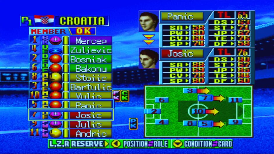 International Superstar Soccer 64 screenshot