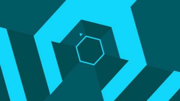 Super Hexagon screenshot