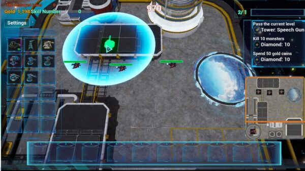 Space Tower Defense screenshot