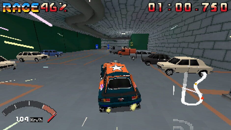 Parking Garage Rally Circuit: European Tour screenshot