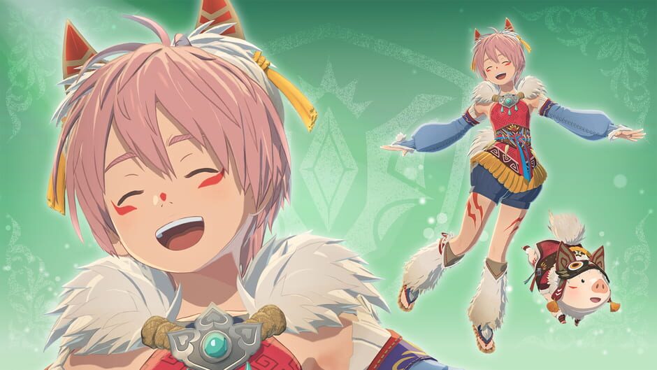 Monster Hunter Stories 3: Twisted Reflection – Layered Armor for Thea: Canyne Ward screenshot
