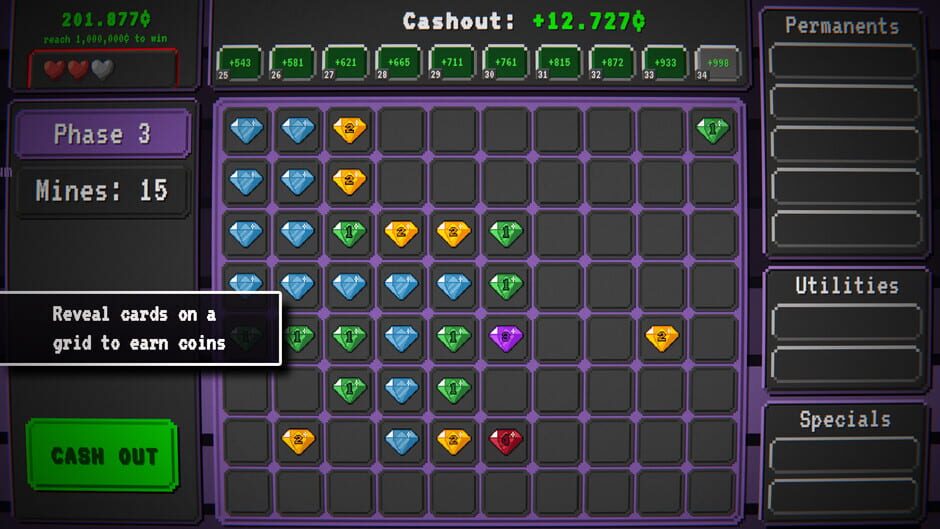 Coinsweeper screenshot