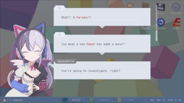 Demons&rsquo; Timeline screenshot