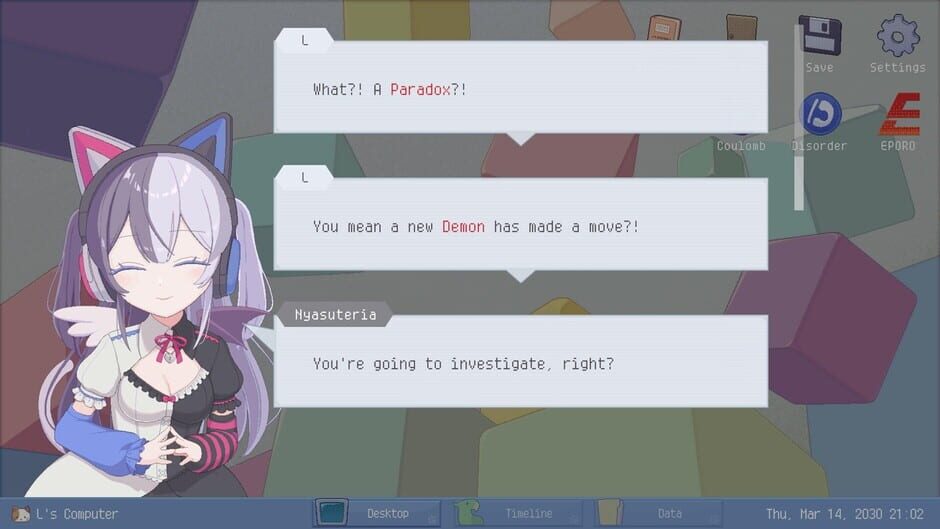 Demons&rsquo; Timeline screenshot