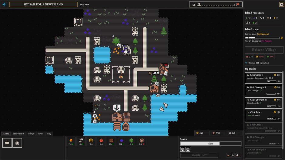 Clicky Islands screenshot