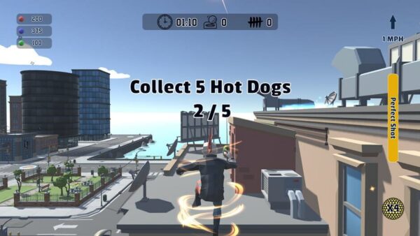 Urban Golf: Hot Dog Edition screenshot