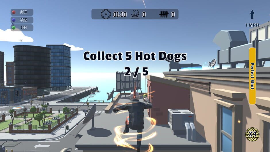 Urban Golf: Hot Dog Edition screenshot