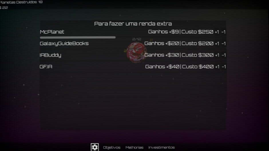 Planetary Inc. screenshot