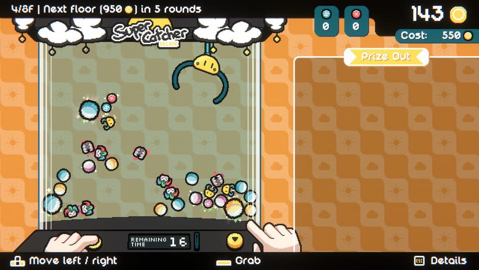 Cupiclaw screenshot
