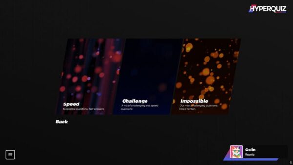 Hyperquiz screenshot