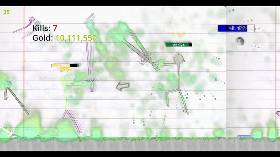 Stickman Physics Battle Arena screenshot