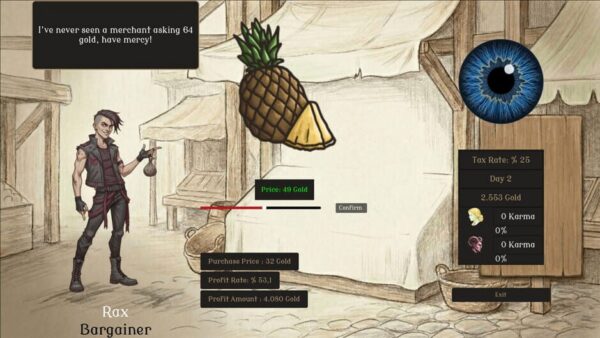 The Fruit Merchant&rsquo;s Diary screenshot