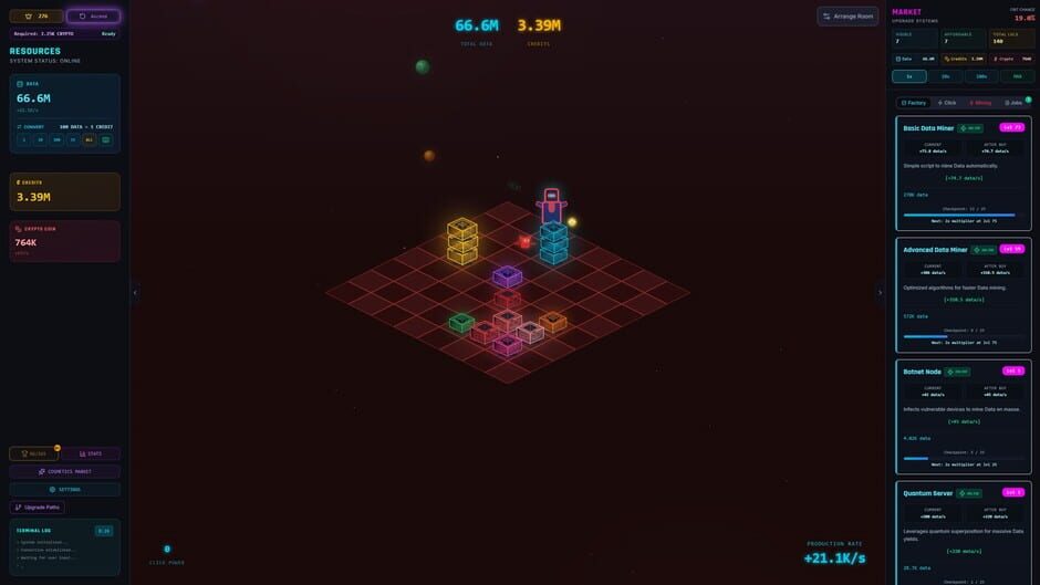 DataFall screenshot