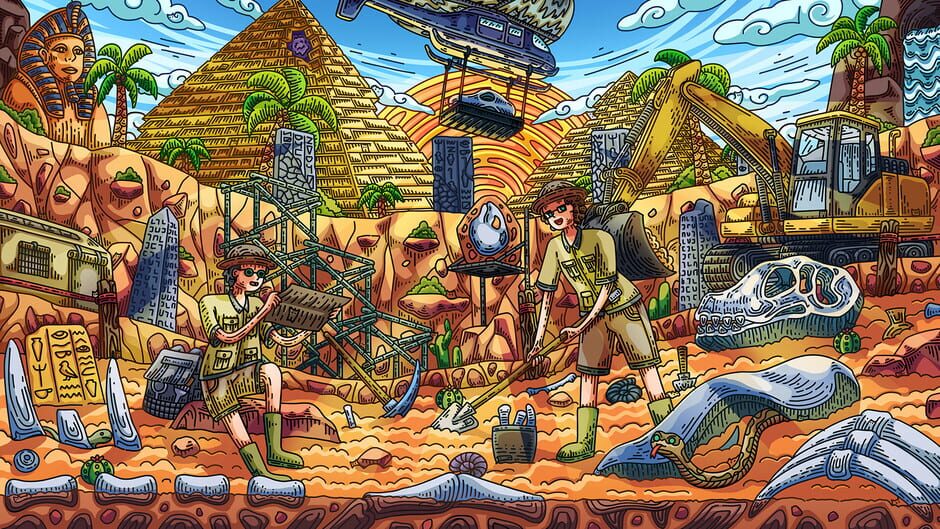 100 Archeology Cats screenshot