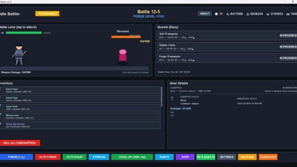 Idle Battler screenshot