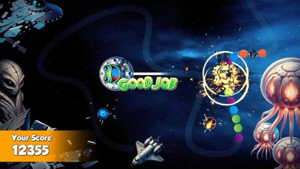 Zumba: Galactic Marble Blast screenshot