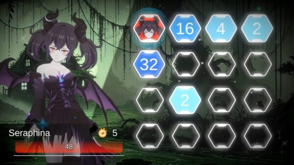 Battle Puzzle 2048: Maidens of Steel screenshot