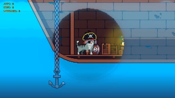 Rooftop Rascal: The Pirate Cat screenshot