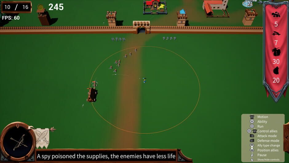 The last fortress screenshot