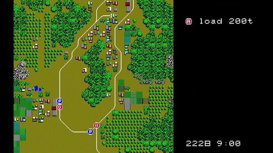 Eggconsole Take the A-Train PC-8801 screenshot