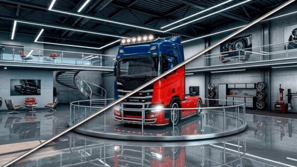 European Truck Simulator screenshot