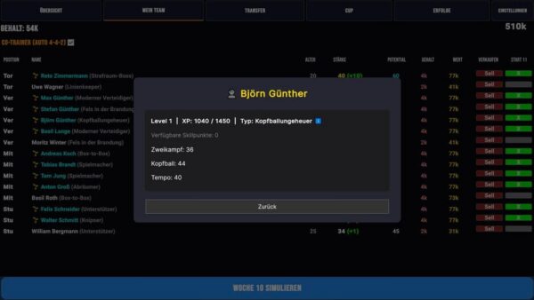 Tactilite screenshot