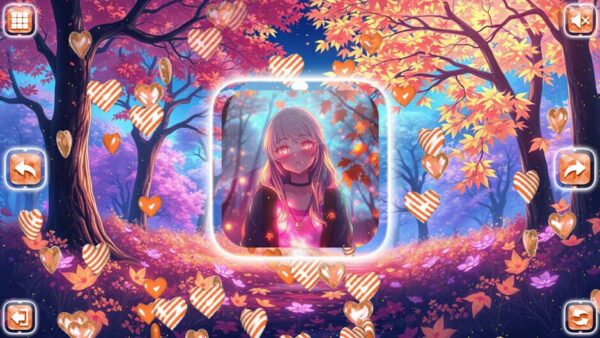 Lovely Anime Puzzle: Autumn screenshot