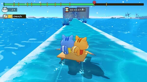 Skidddddd: Tori&rsquo;s Frozen Racing screenshot