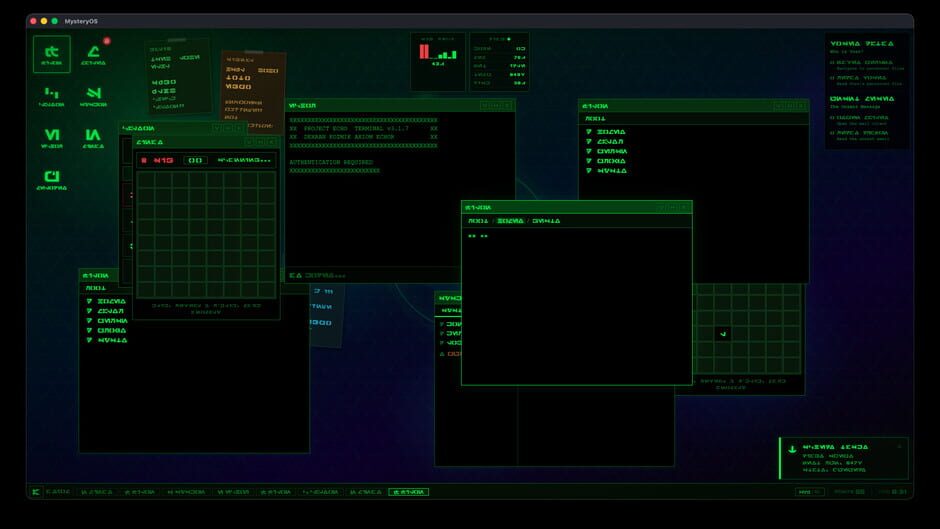 MysteryOS screenshot