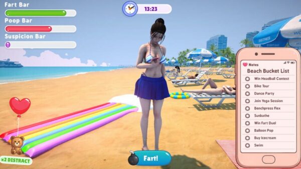 Anime Fart Simulator screenshot