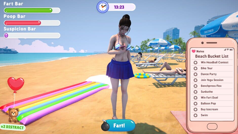 Anime Fart Simulator screenshot