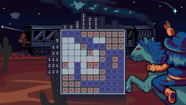 UFO 50 Nonograms screenshot