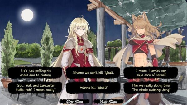 Paper Shakespeare 3: Girl Werewolf Hamlet Absolutely Solves the War of the Roses screenshot