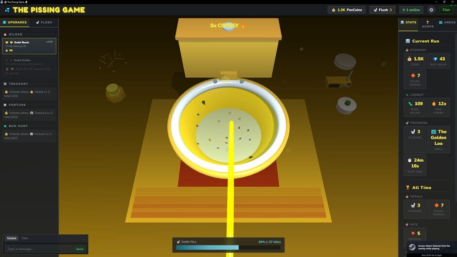 The Pissing Game screenshot