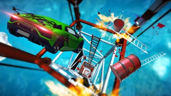 Hyper Cars Ramp Crash screenshot