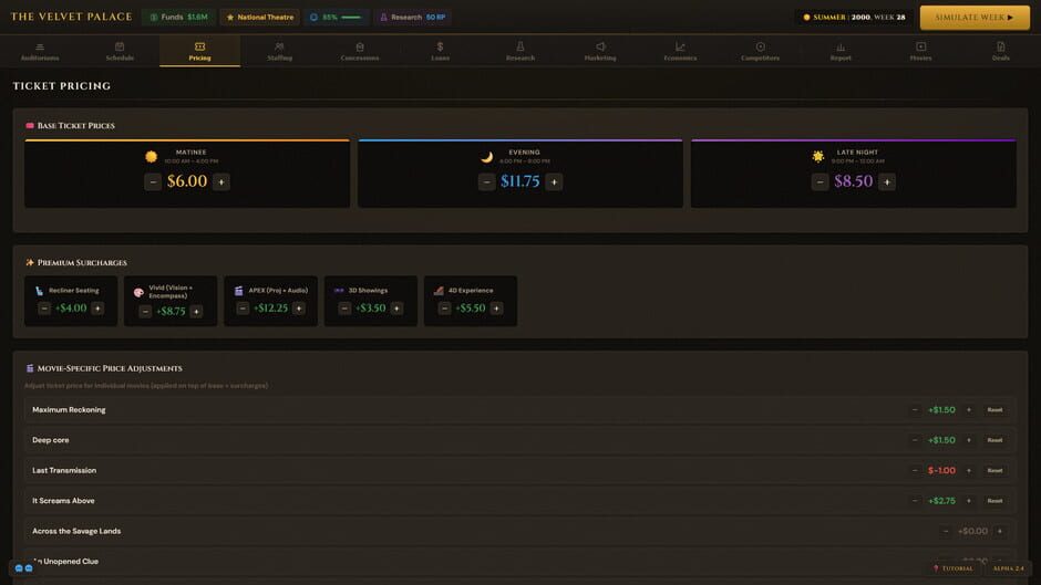 Box Office Mayhem: Theatre Tycoon screenshot
