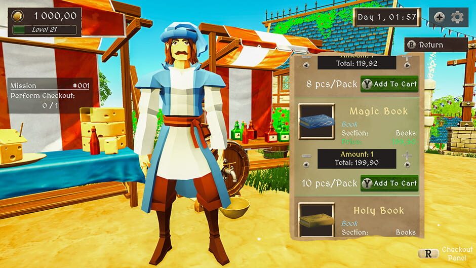 Medieval Market Simulator screenshot