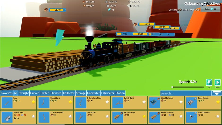 Lazy Train Game screenshot