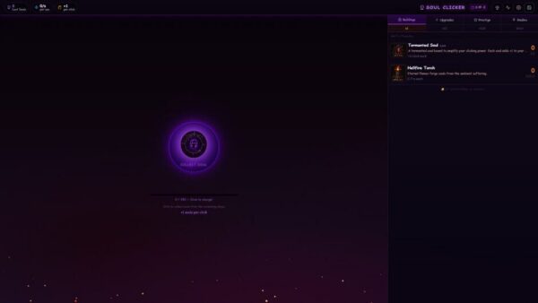 Soul Clicker screenshot