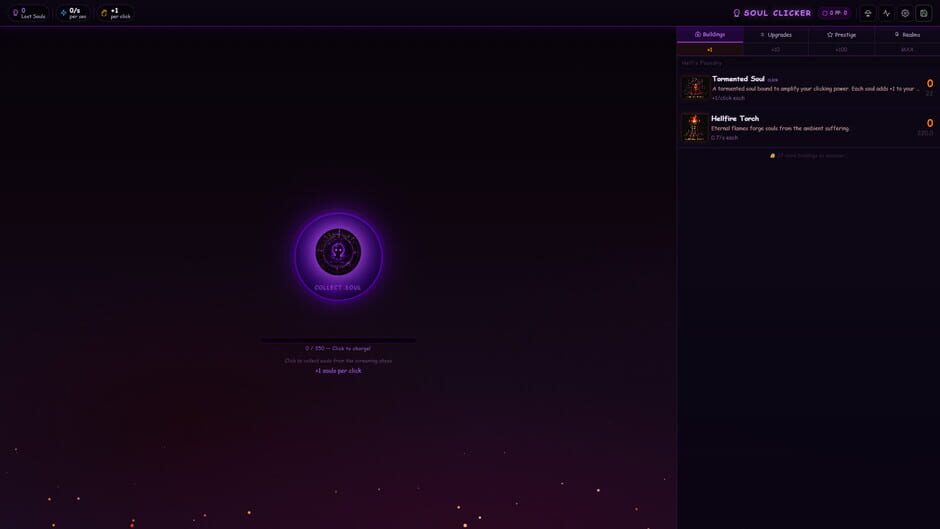 Soul Clicker screenshot