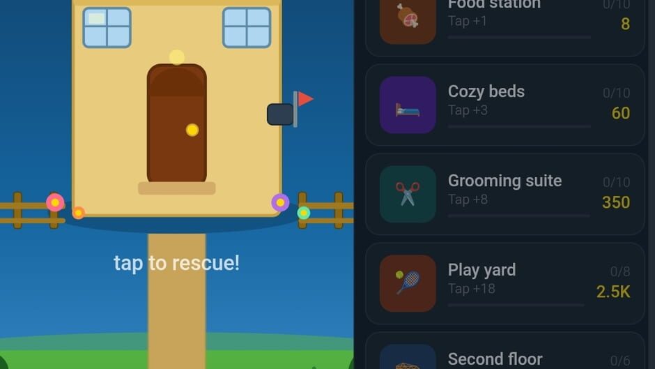 Idle Shelter: Dog Rescue Tycoon screenshot
