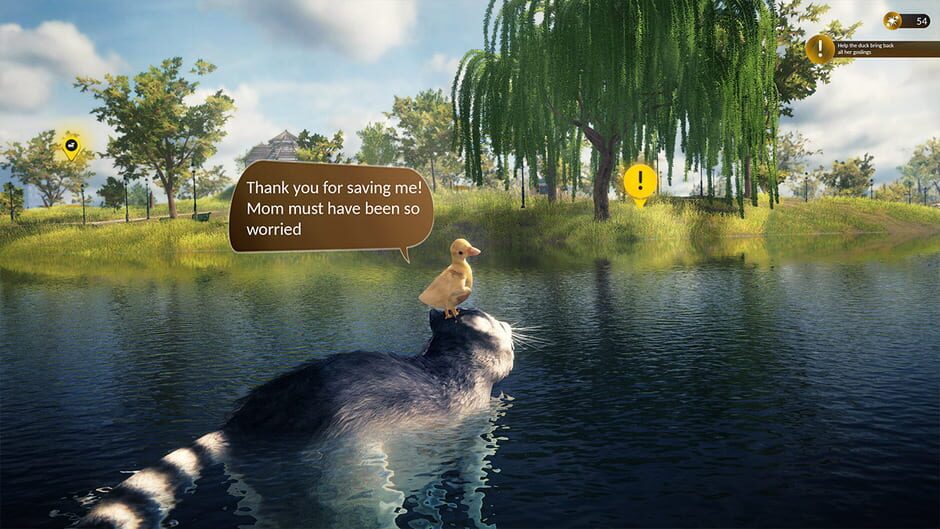 Raccoon Survival Simulator screenshot