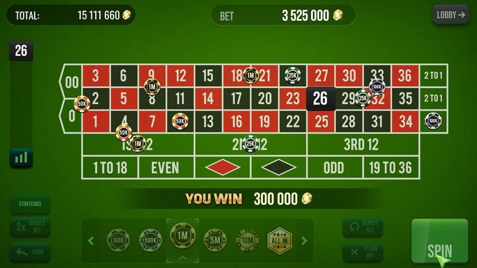 Grand Vegas Casino screenshot