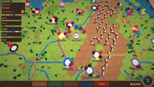 Rails & Rivals screenshot